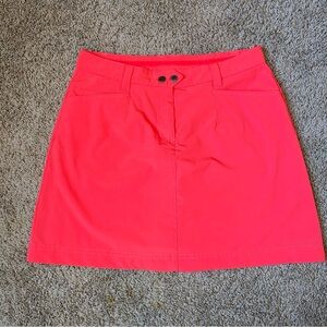 Jack WolfSkin Skort Women's Size S Coral Outdoor Hiking Skirt Tennis Pickleball
